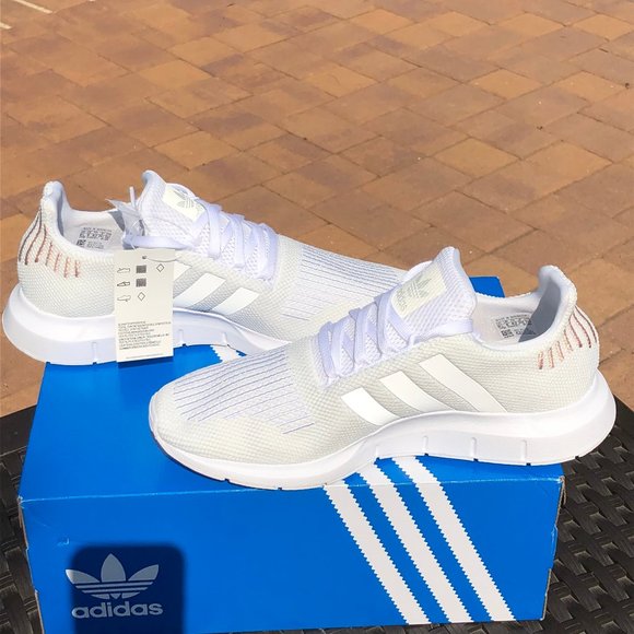 adidas Swift Run Women's White Trainers - Picture 10 of 15